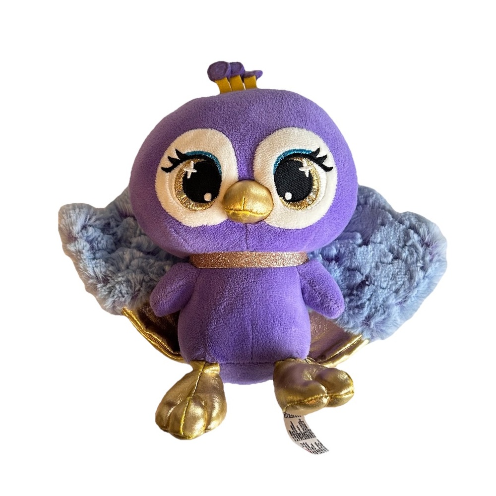 Gund P.Lushes Pets Plush Special Edition Priscilla Plume Purple Peacock